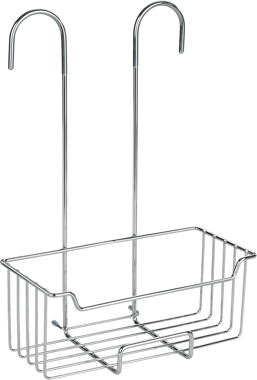 WENKO Thermostat-Dusch-Caddy Mod. Milo, Duschregal zum Hängen an die Armatur, Ablage aus Edelstahl (