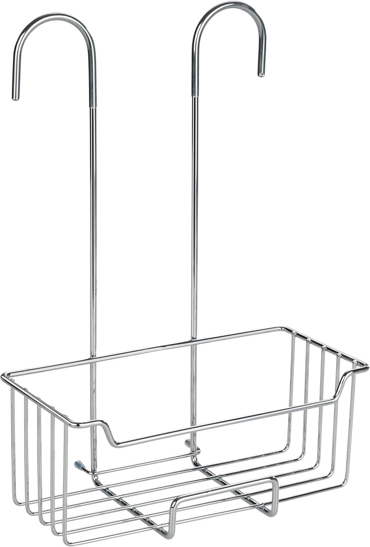 WENKO Thermostat-Dusch-Caddy Mod. Milo, Duschregal zum Hängen an die Armatur, Ablage aus Edelstahl (