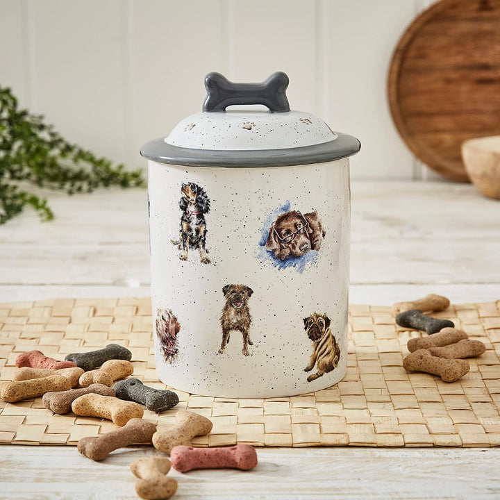Portmeirion Home & Gifts WN4096-XL Leckerli-Dose aus Keramik