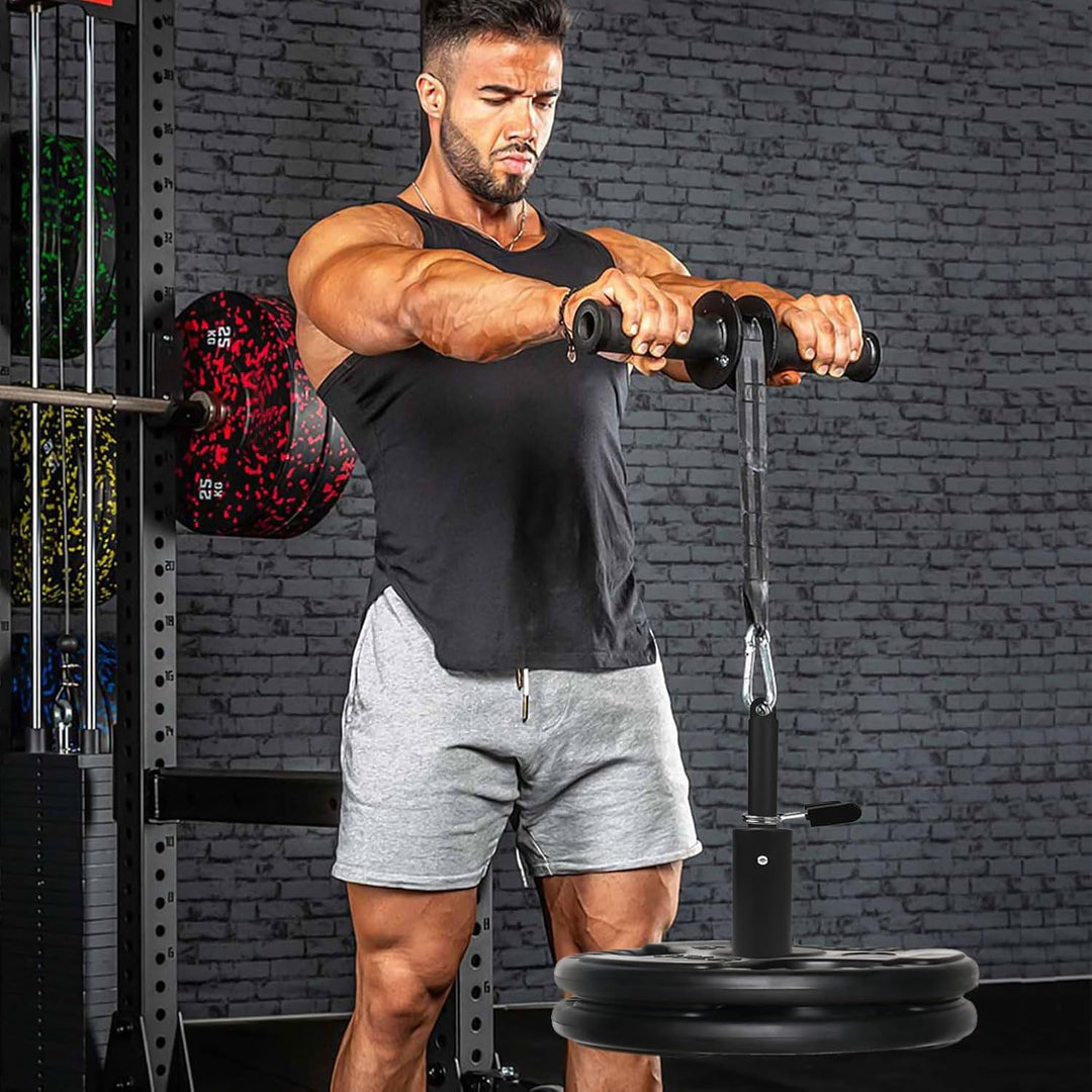 Favuit Ladestift, Fitness Gewichtsplatte Ladestift 25mm Kabelzug Latzug Lifting Weight Plate Loading