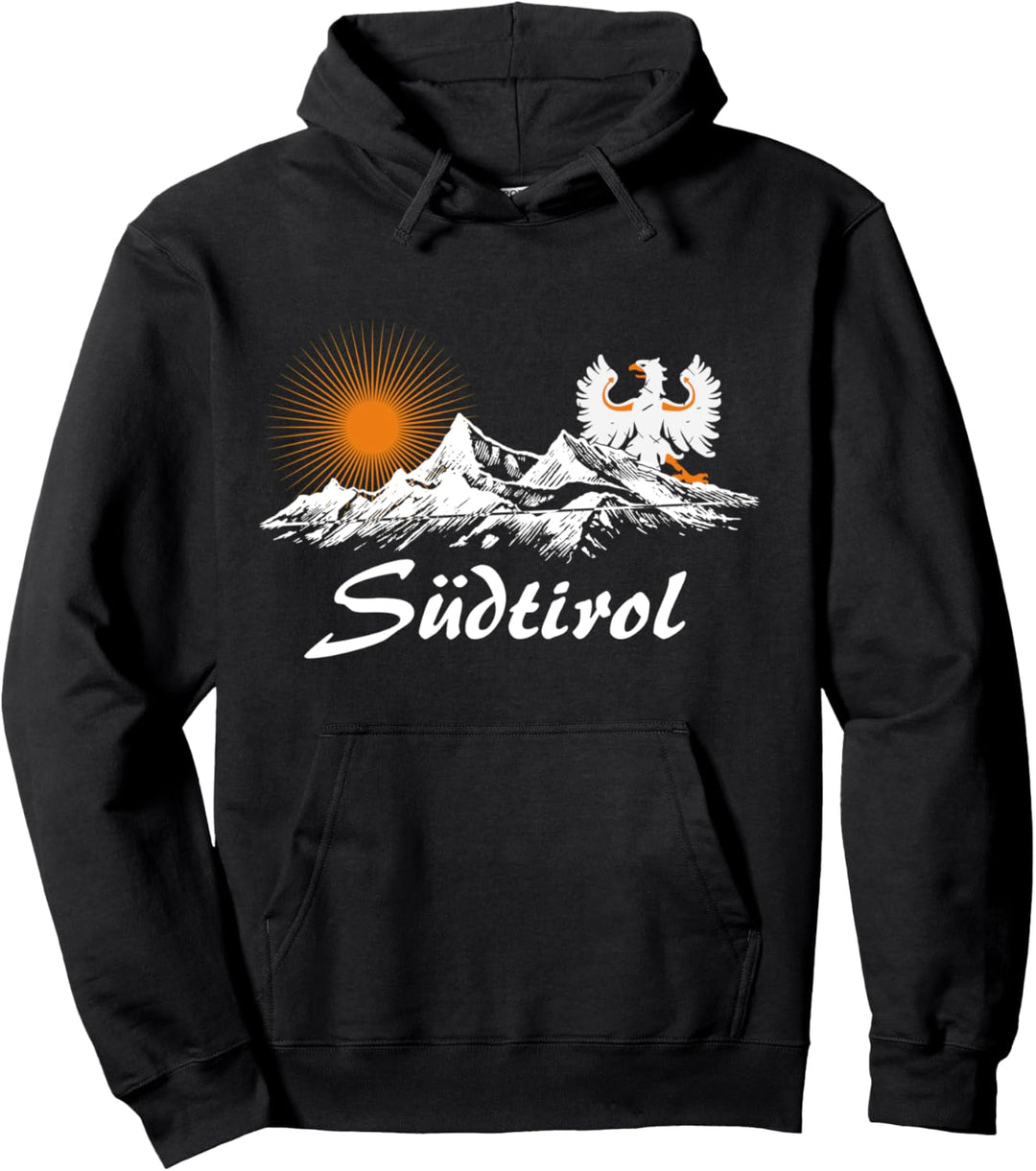 Südtirol T-Shirt mit Berge & Adler für Damen Herren & Kinder Pullover Hoodie