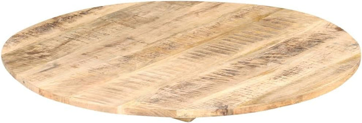 vidaXL Mangoholz Massiv Tischplatte Massivholzplatte Holzplatte Ersatztischplatte Holz Platte für Es