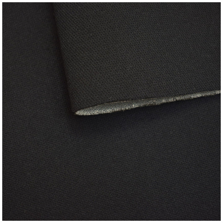 Autohimmelstoff Himmelstoff Dachhimmel Himmel mit 3mm Schaum und Netz Meterware (CP-001-Black-3mm) |