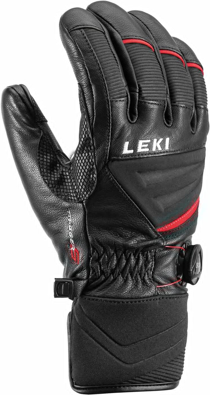 LEKI Griffin Tune S Boa Handschuhe Skihandschuhe Fingerhandschuhe 6 Schwarz, 6 Schwarz