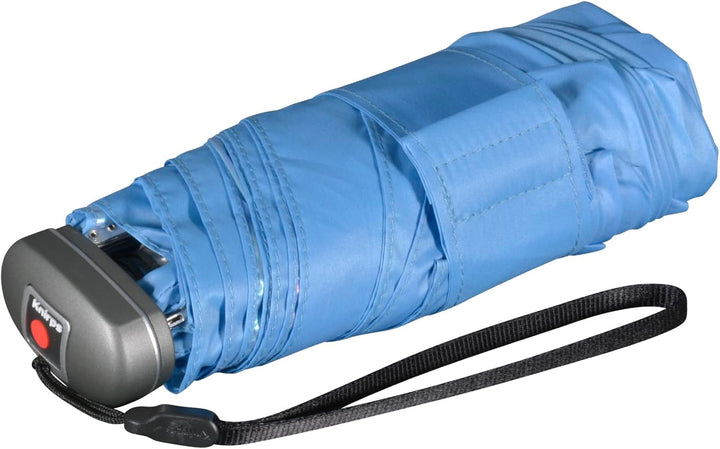 Knirps mini Taschenschirm Travel mit UV-Schutz mit irisierender Beschichtung - Blue Blue - Irisieren