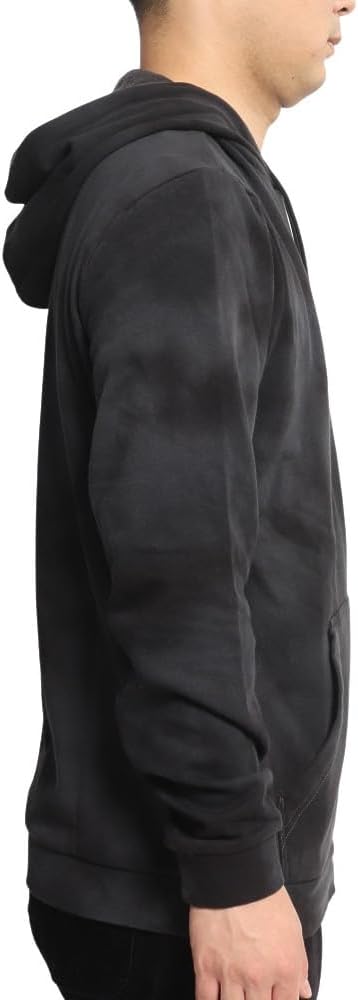 Hurley Herren M Fastlane Tie Dye Summer Pullov Sweatshirt XL Schwarz, XL Schwarz