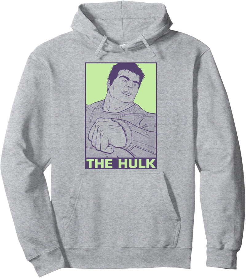 Marvel Avengers: Endgame Hulk Pop Art Portrait Pullover Hoodie