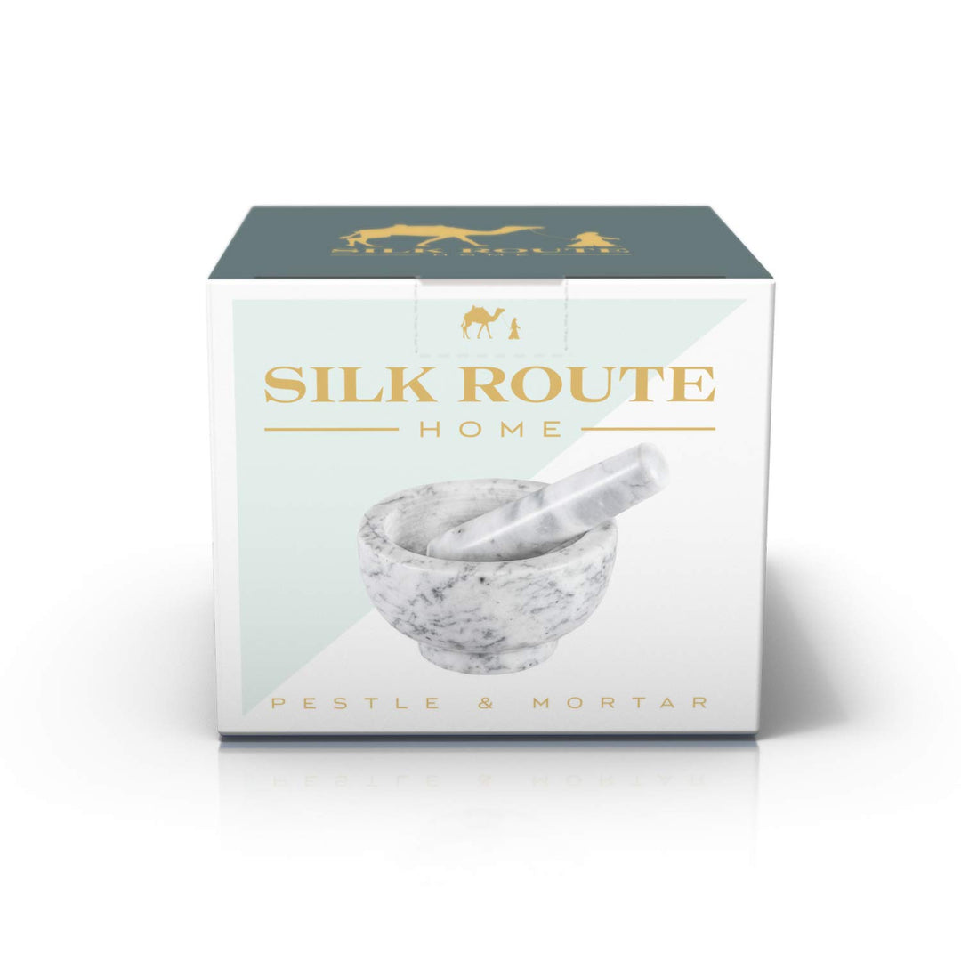 Silk Route Home Stössel & Mörser Marmor, Marmor