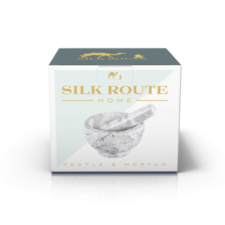 Silk Route Home Stössel & Mörser Marmor, Marmor