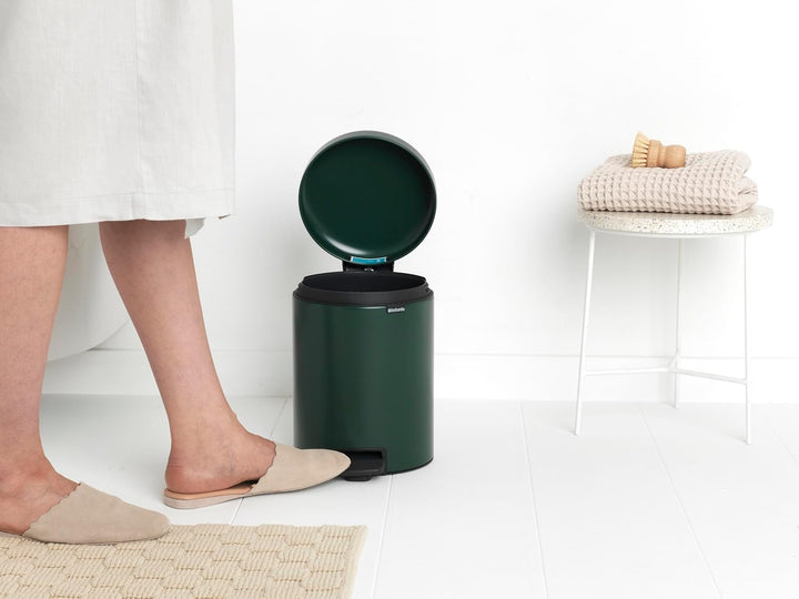 Brabantia Badezimmereimer, Pine Green, 5L 5 Liter Pine Green, 5 Liter Pine Green