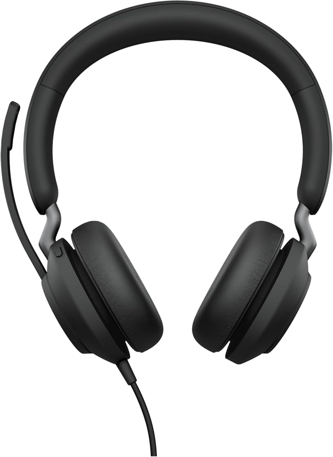Jabra Evolve2 40 SE - Kabelgebundenes Stereo-Headset mit Geräuschunterdrückung und 3-Mikrofon-Techno