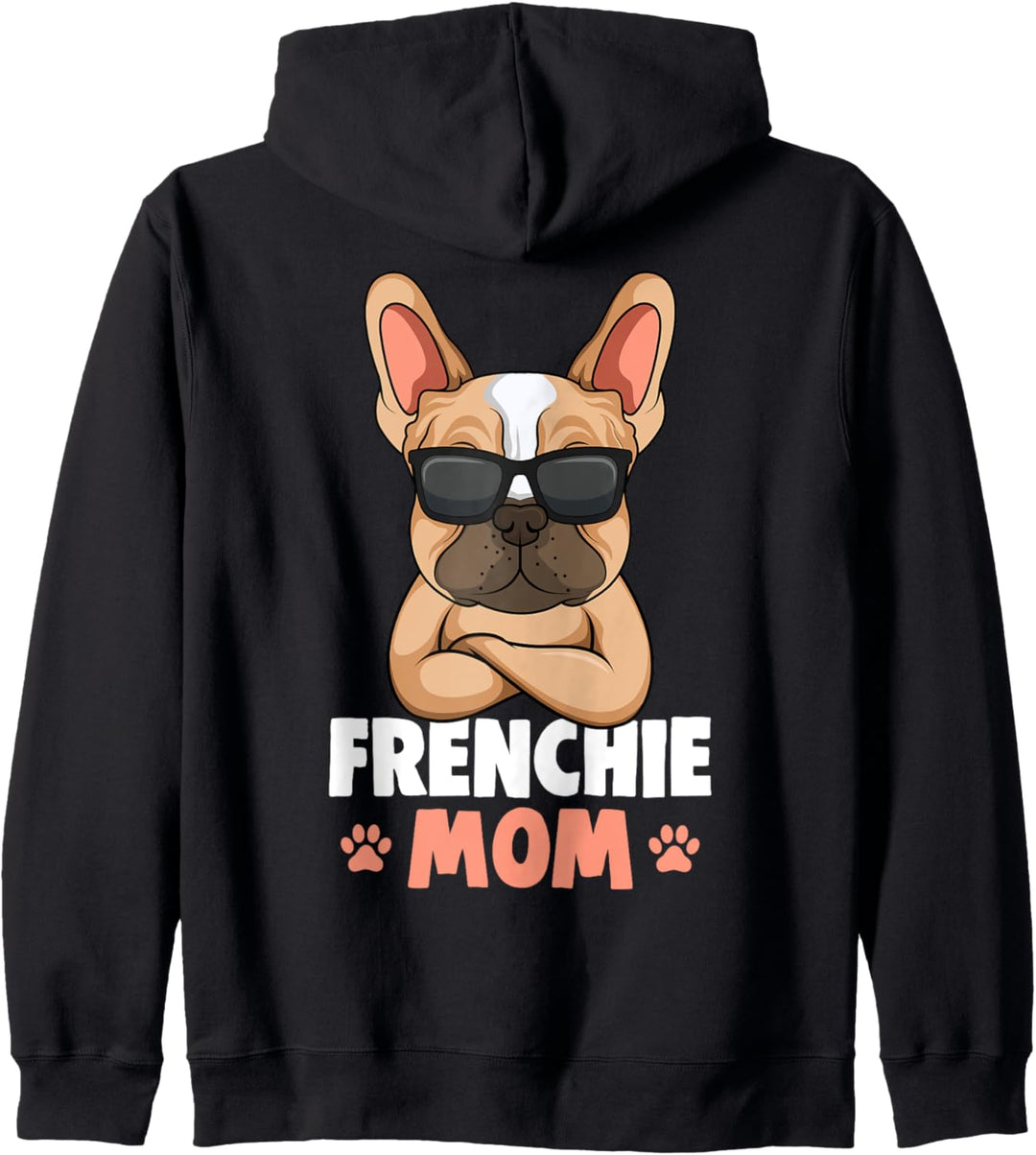 Französische Bulldogge Mama Frenchie Mom Hunde Kapuzenjacke
