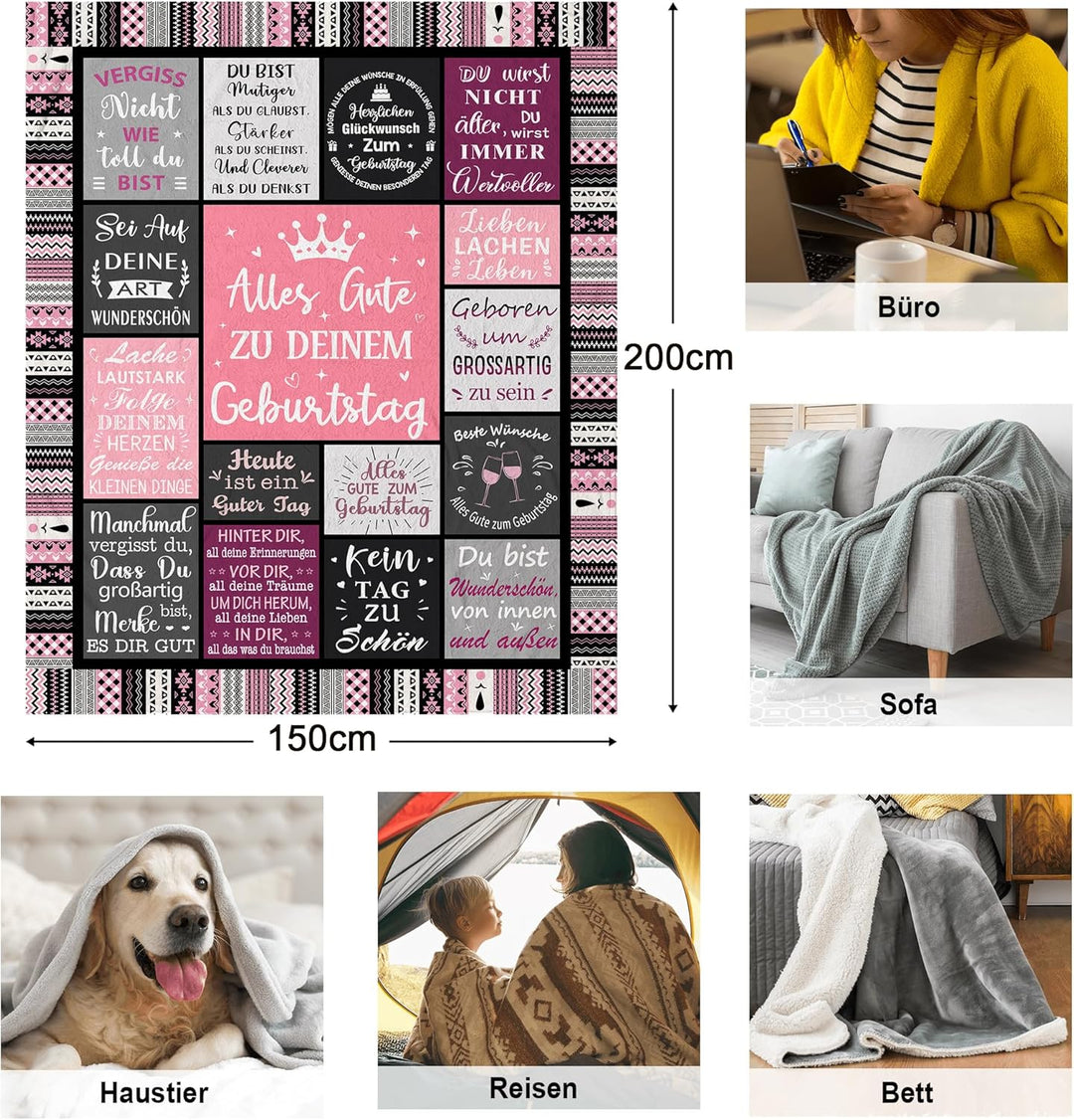 Yesbird Geburtstagsgeschenk für Frauen, Geburtstagsgeschenk für Mama, Mädchen, Frau, Freundin, Schwe