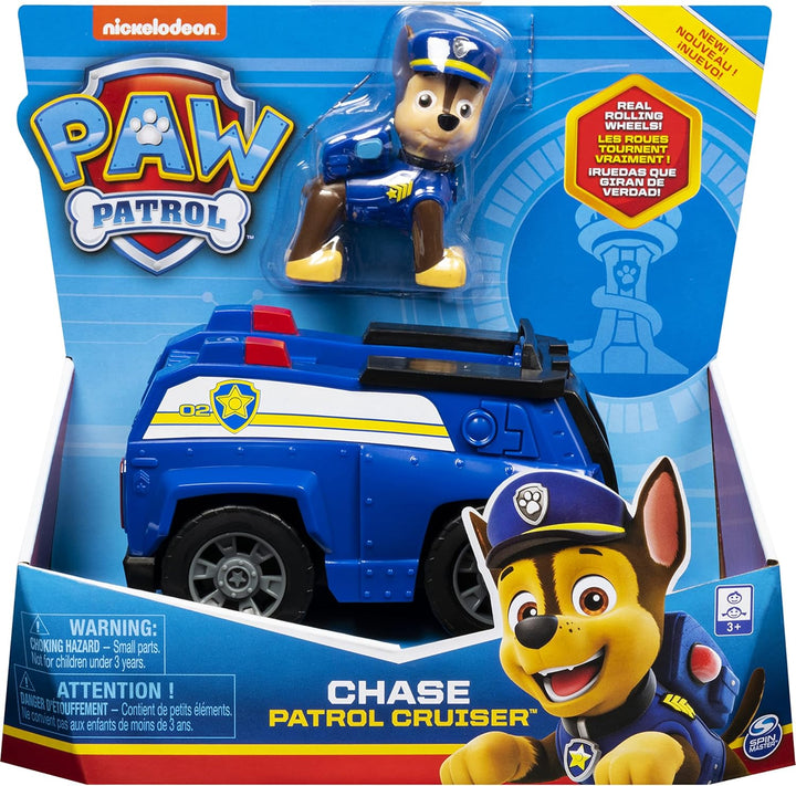 PAW Patrol Polizei-Fahrzeug mit Chase-Figur (Basic Vehicle) Basic Vehicle Chase, Basic Vehicle Chase
