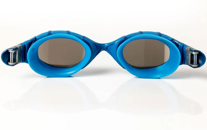 Zoggs Unisex Predator Flex Schwimmbrille (1 Stück), Blue / Blue / Mirrored Blue