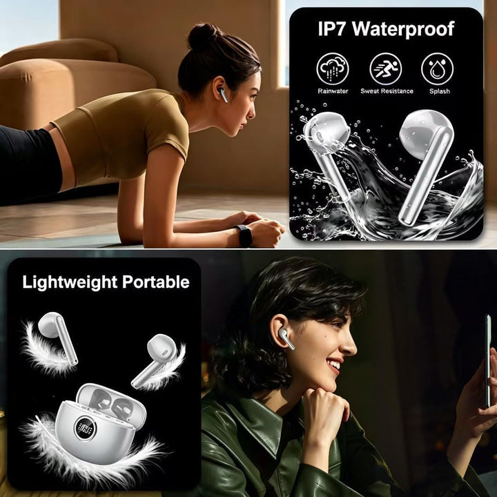 Drsaec Bluetooth Kopfhörer, 2026 Neu 6D Tiefer Bass In Ear Kopfhörer Kabellos Bluetooth 5.3 Kabellos