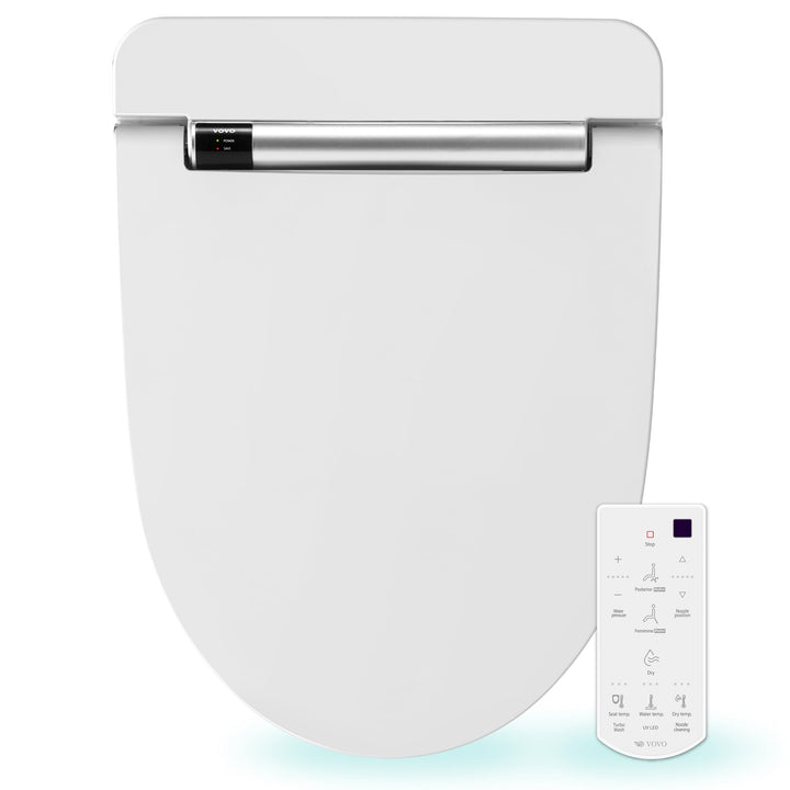 VOVO VB-4000SE Elektronischer Smart Bidet Toilettensitz, Länglich, Selbstreinigende Düse aus Vollede