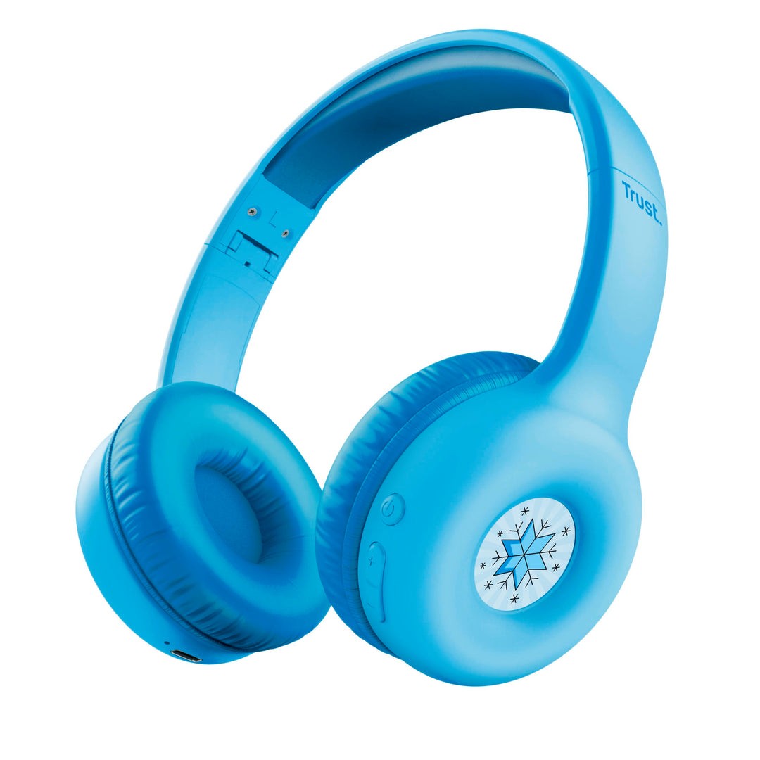 Trust Nouna Bluetooth Kopfhörer Kinder mit Lautstärkenbegrenzer (85dB) für Kinderen ab 4 Jahre, On E