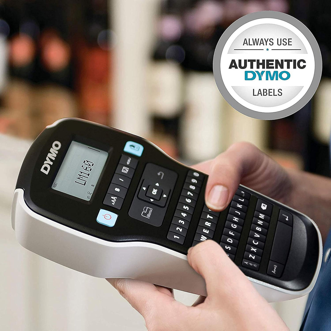 DYMO LabelManager 160 Tragbares Beschriftungsgerät Starter-Set | Etikettiergerät mit QWERTZ Tastatur