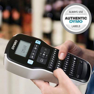 DYMO LabelManager 160 Tragbares Beschriftungsgerät Starter-Set | Etikettiergerät mit QWERTZ Tastatur
