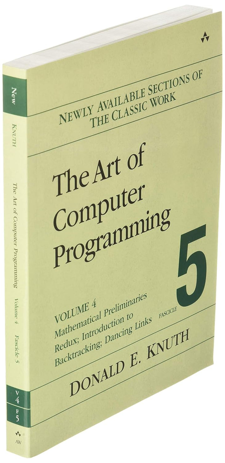The Art of Computer Programming, Fascicle 5: Mathematical Preliminaries Redux; Introduction to Backt
