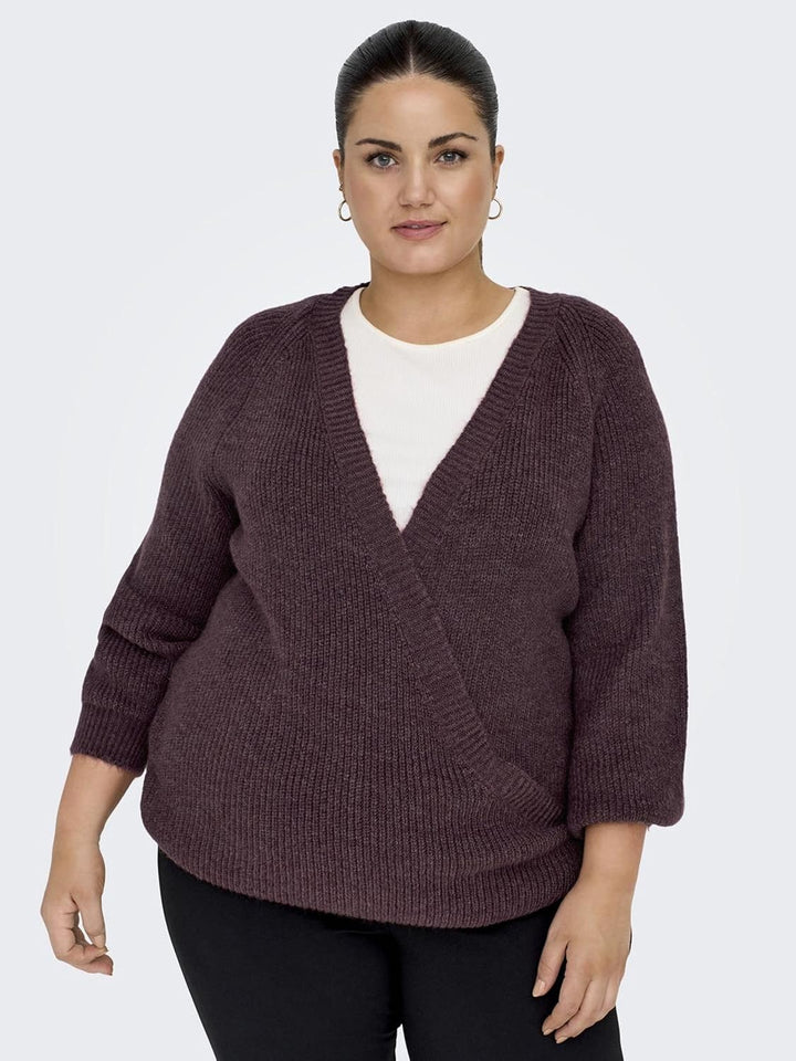 Female Strickjacke CARJADEI Strickjacke, Rose Brown