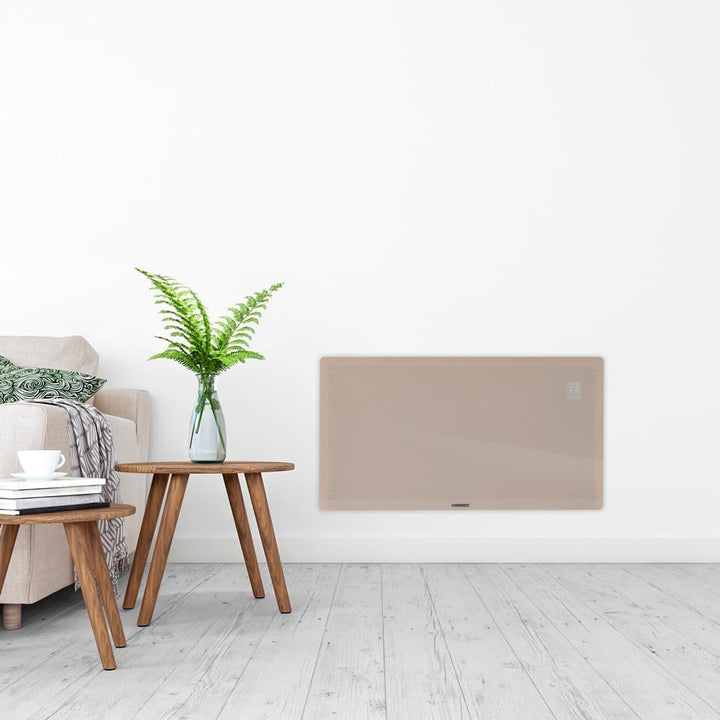 VONROC Elektroheizung energiesparend 2500W - Konvektor Heizung [30qm Räume] - Mobile Elektrische Hei