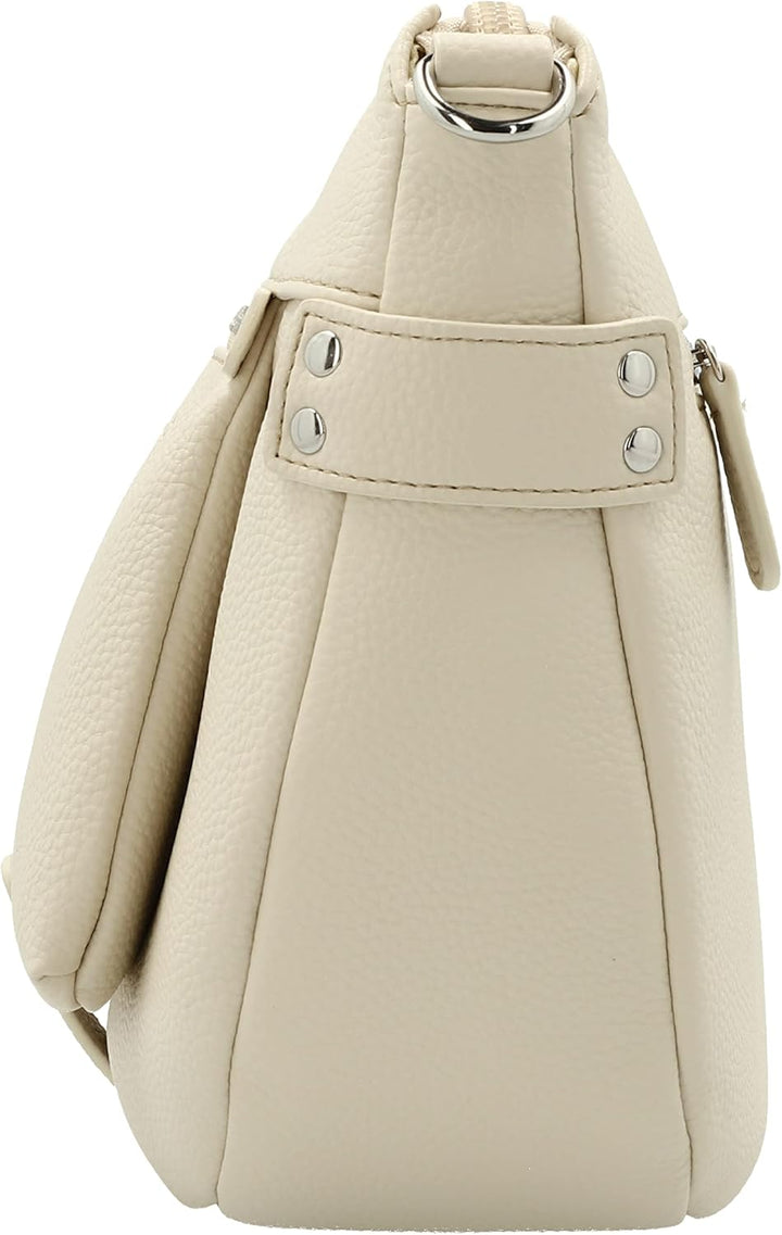 Picard Damen Schultertasche LOIRE aus Synthetik OneSize, Mittel | mit Reissverschluss | Schultertasc