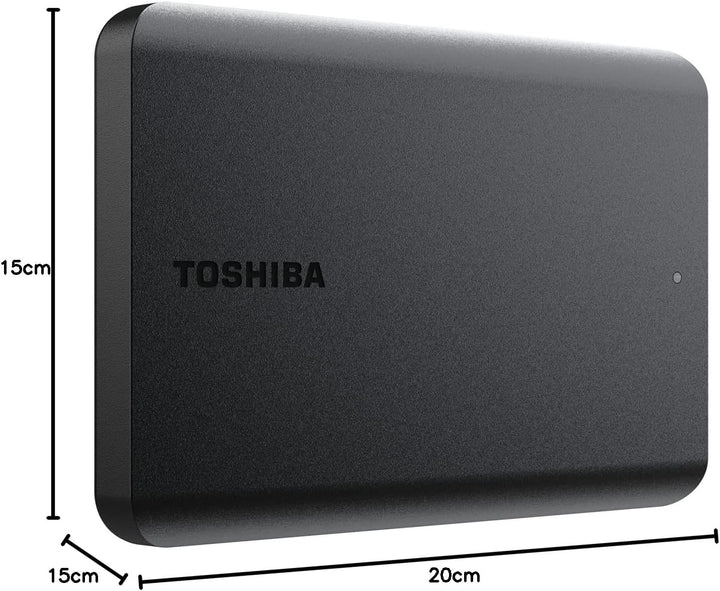 Toshiba CANVIO Basics 2.5 4TB Black 4 TB, 4 TB
