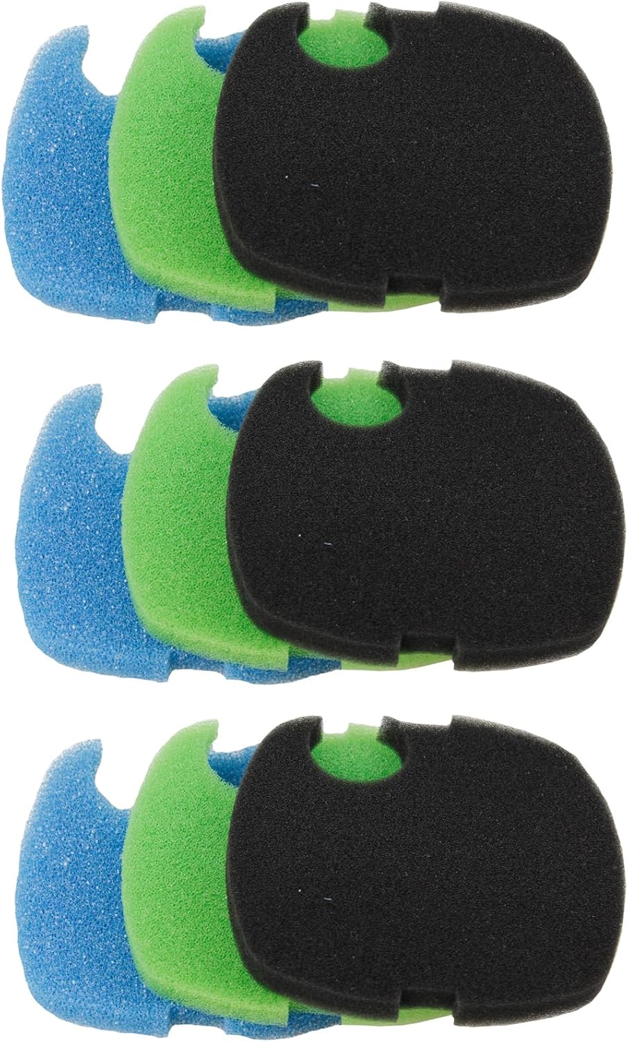 AQUANEAT 9 pcs Compatible Aquarium Canister Filter Pads for SUNSUN/GRECH/Super HW-304B/404B/704B/300
