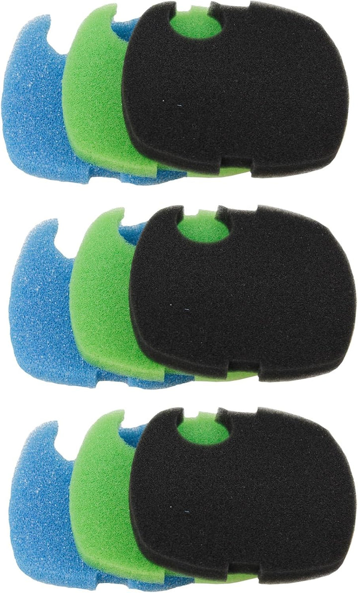 AQUANEAT 9 pcs Compatible Aquarium Canister Filter Pads for SUNSUN/GRECH/Super HW-304B/404B/704B/300