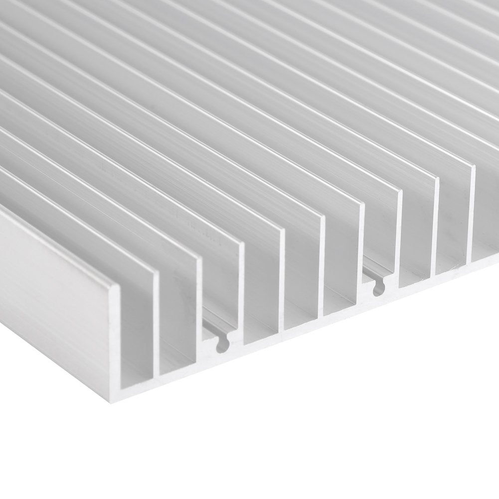 Aluminium Kühlkörper, PC Kühlrippen Kühler Set Heatsink 300x140x20mm Kühlkörper für Verstärker Trans