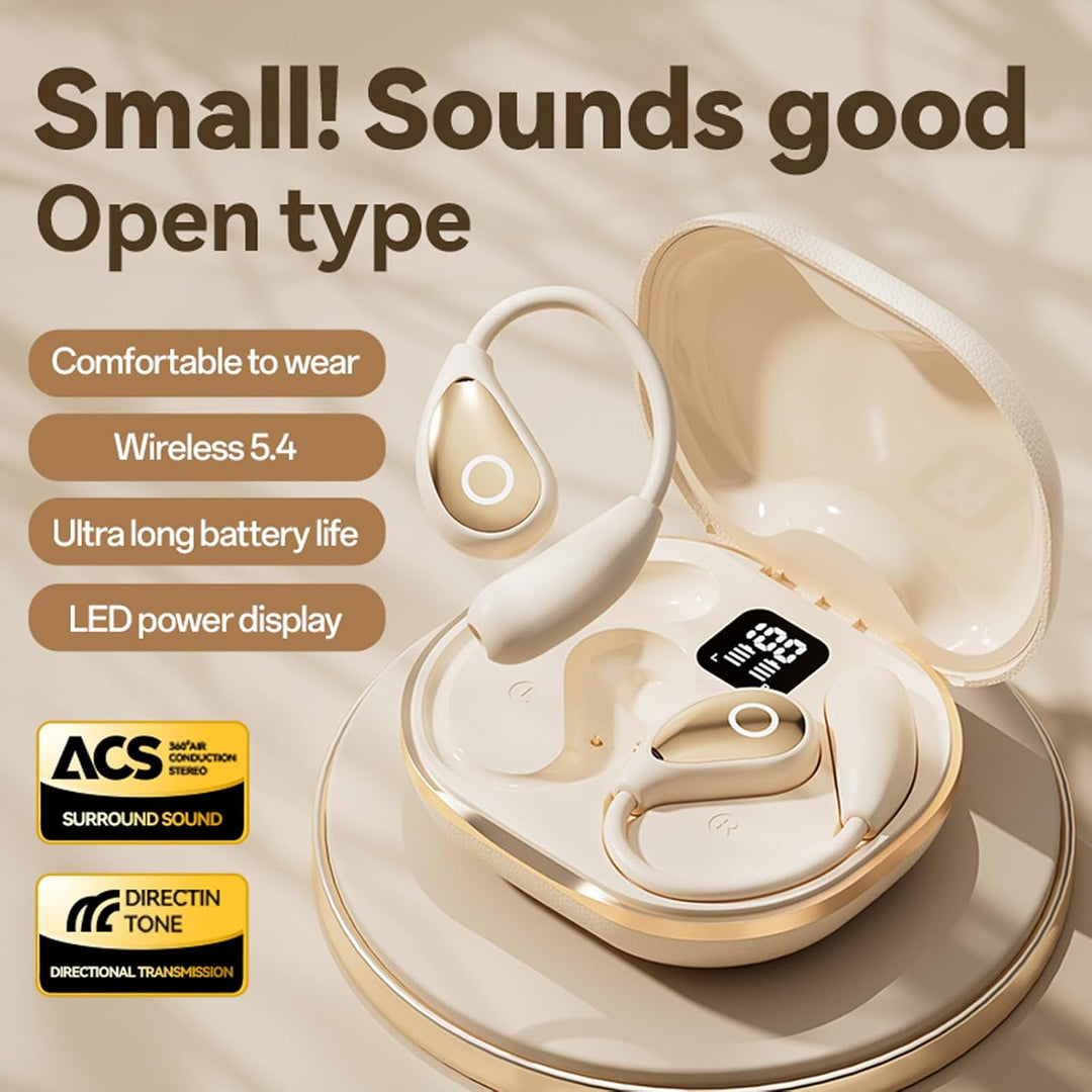 Open Ear Kopfhörer Kabellos Bluetooth Over On Ear mit Bügel Knochenschall Kopfhörer Bluetooth Sport