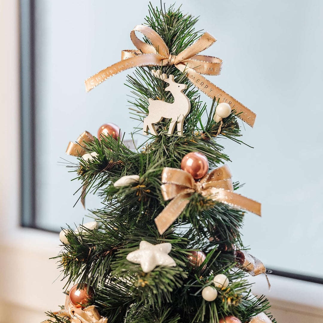 Creative Home Kleiner Weihnachtsbaum Tannenbaum Künstlich | 50 cm | Künstlicher Weihnachtsbaum Deko