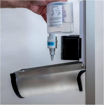 EMCO SYSTEM2 Desinfektionsspender zur Stand- oder Wandmontage, sensorgesteuerter Desinfektionsmittel