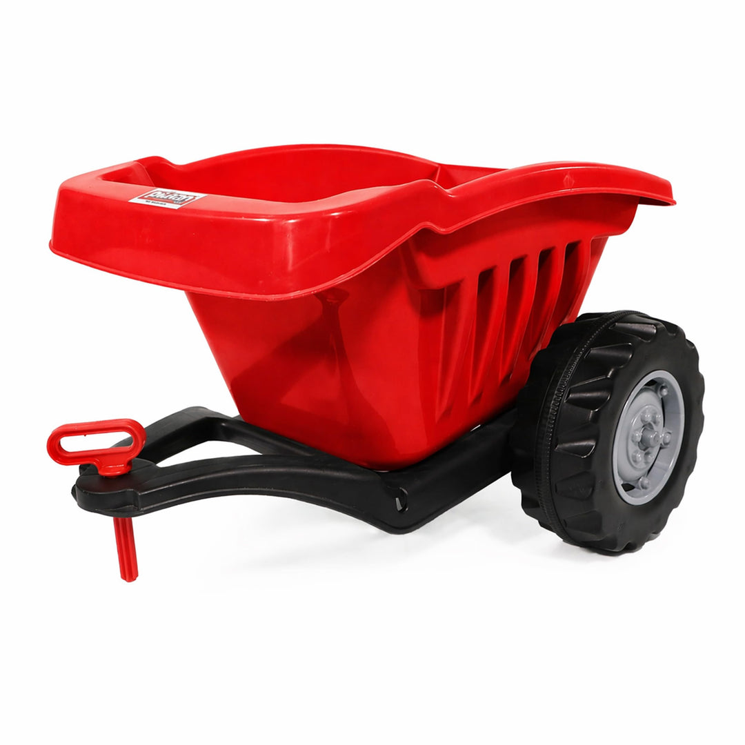 Lemodo, Anhänger für Kindertraktor, 35 kg belastbar, ab 3 Jahren, Kindertraktoranhänger, Transportan