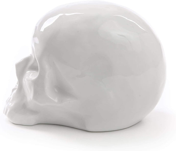 SELETTI My Skull Kuriositäten, Porzellan, Weiss, 25 x 14 x 15 cm