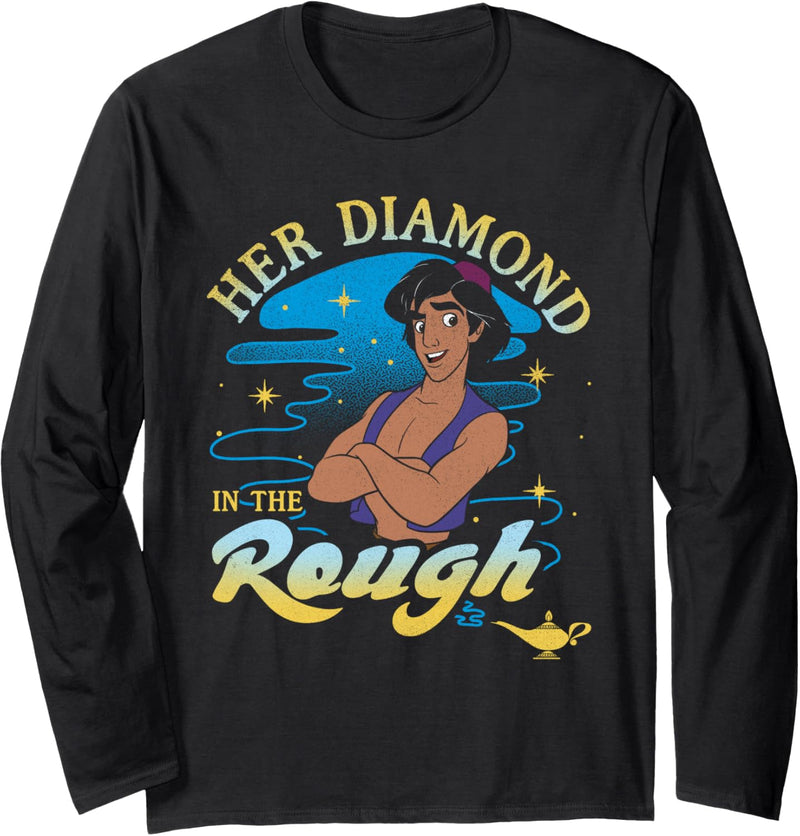 Disney Aladdin Her Diamond In The Rough Portrait Langarmshirt