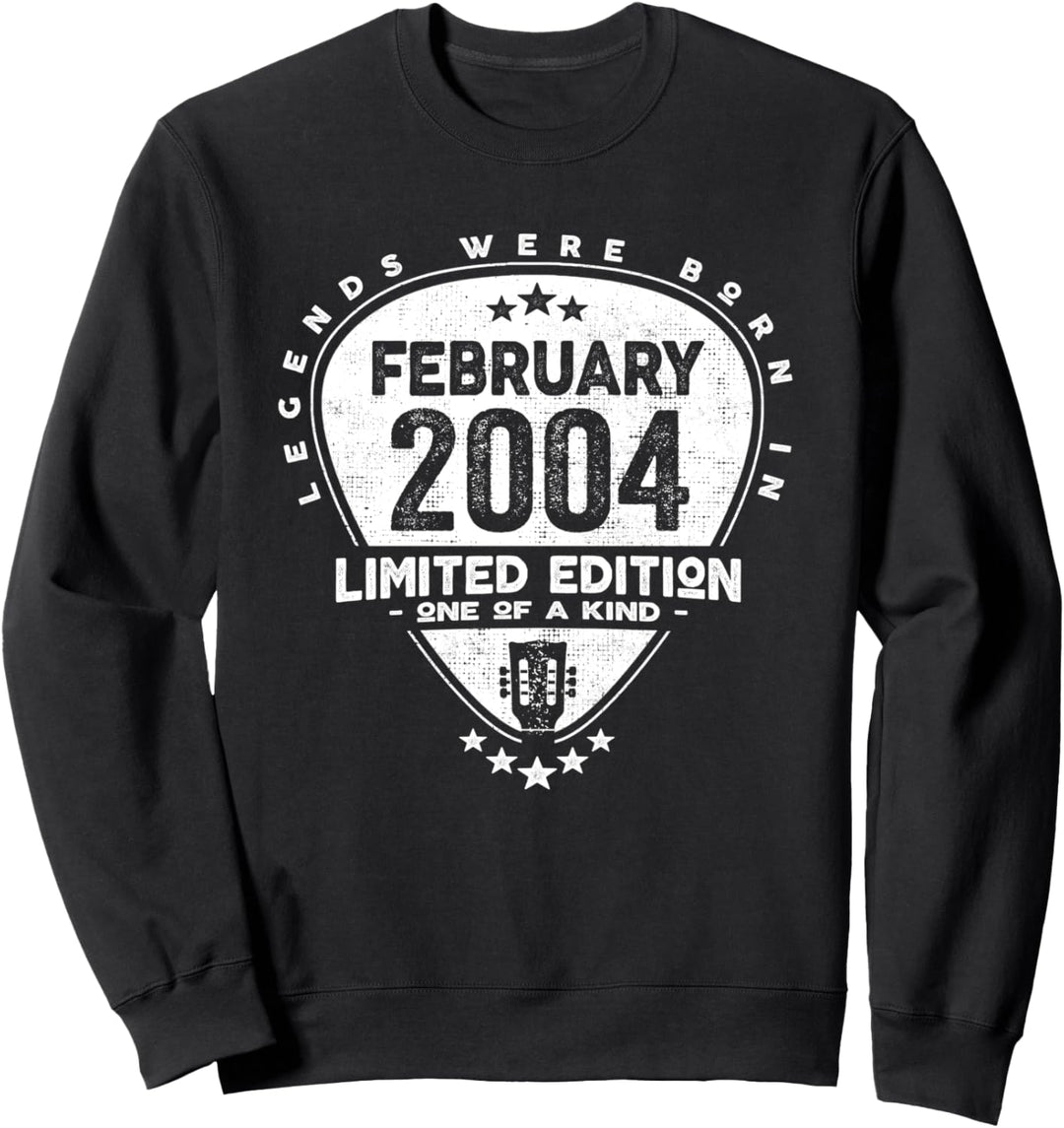 Legenden wurden im Februar 2004 geboren - Gitarre Sweatshirt
