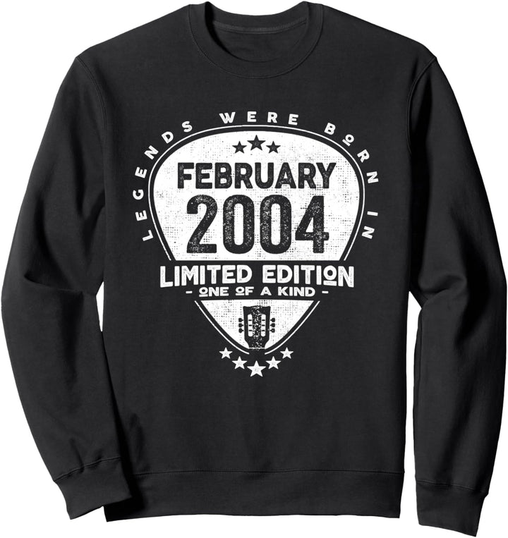 Legenden wurden im Februar 2004 geboren - Gitarre Sweatshirt