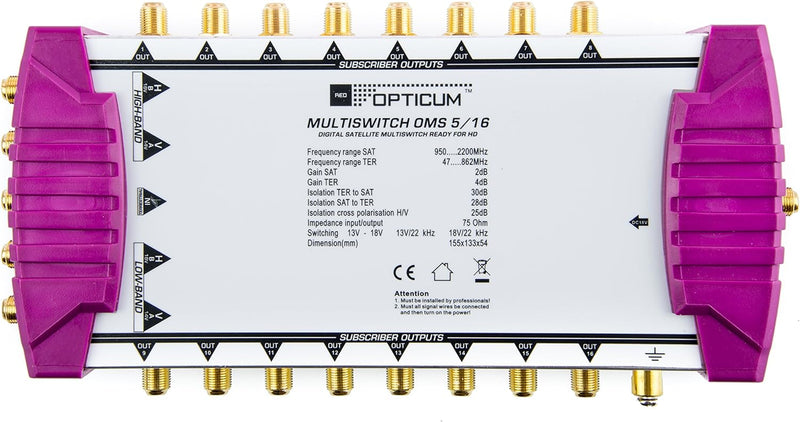 Opticum Multischalter OMS 5/16 P