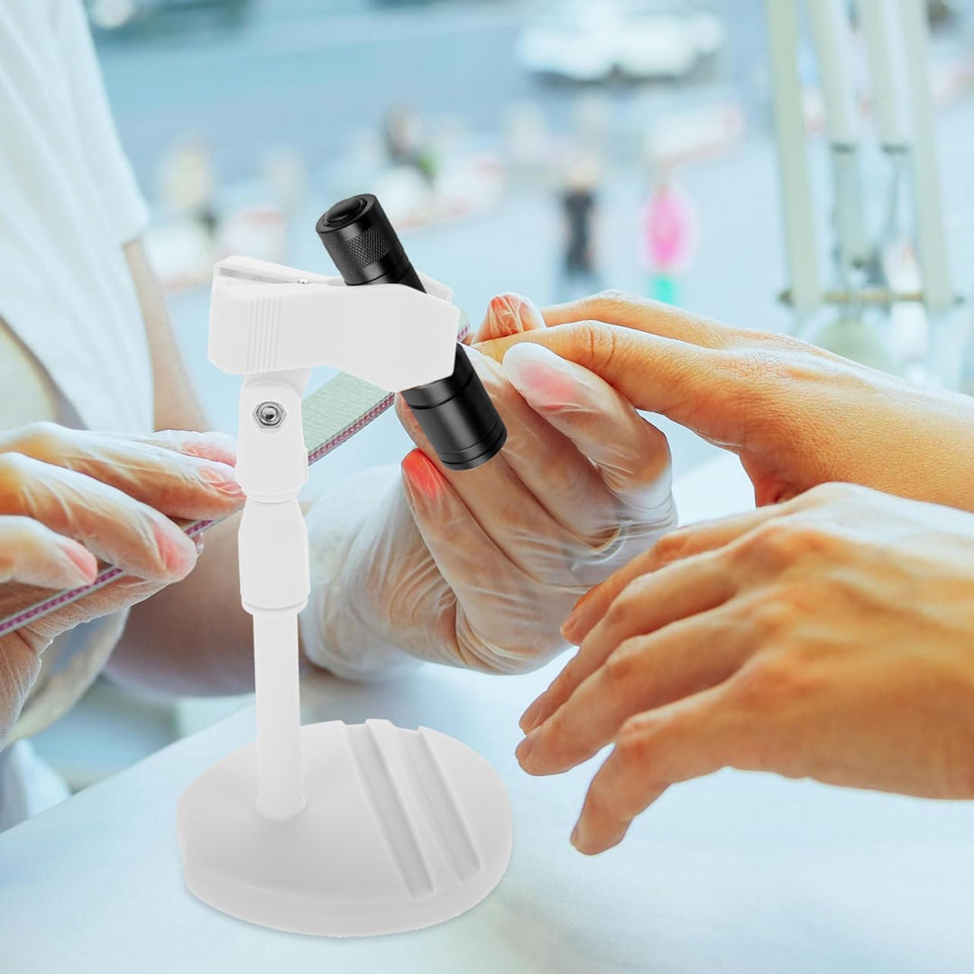Healeved Teleskop-Halterung für Nagellampe, tragbar, mit 360-Grad-Drehung, verstellbar, für professi
