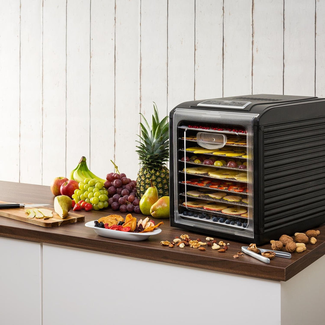 Klarstein Dörrautomat, Dörrgerät, Food Dehydrator, Dörrautomat aus Metall, Dehydrator Food Dryer, 9
