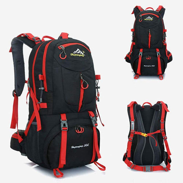 BOZEVON Outdoor Trekkingrucksacke - Reiserucksack Wanderrucksack Sport Radfahren Klettern Rucksack H