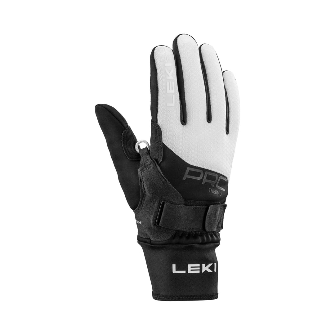 LEKI Damen PRC ThermoPlus Shark Handschuhe EU 6 black-white, EU 6 black-white