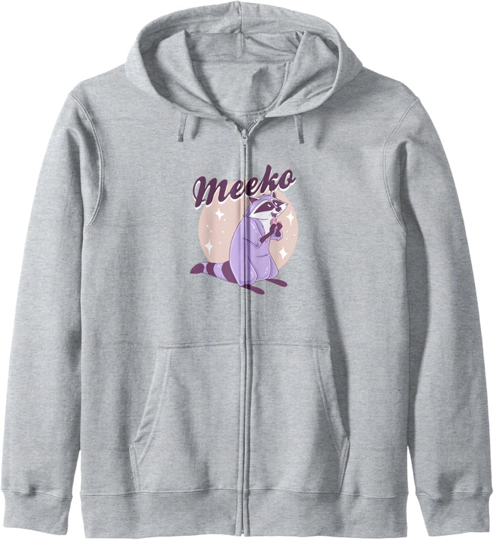 Disney Pocahontas Meeko Eating Portrait Kapuzenjacke