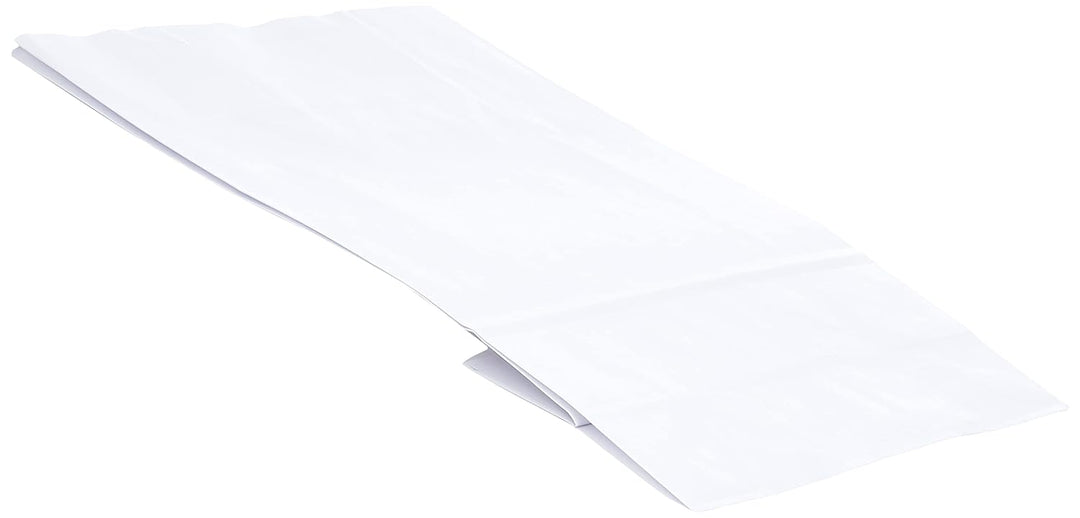 Propac z-show26 Umschlag Shopper aus Papier Flacher Griff, Weiss, 26 x 34 cm, Stück 100