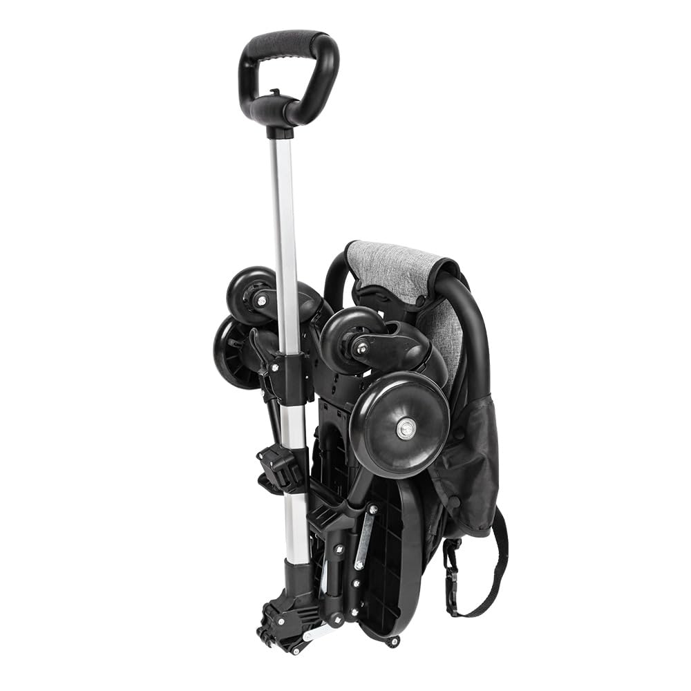 Kinderwagen, 0 – 4 Jahre, 0 – 25 kg, Kinderwagen, leicht und kompakt, verlängerte Position, automati