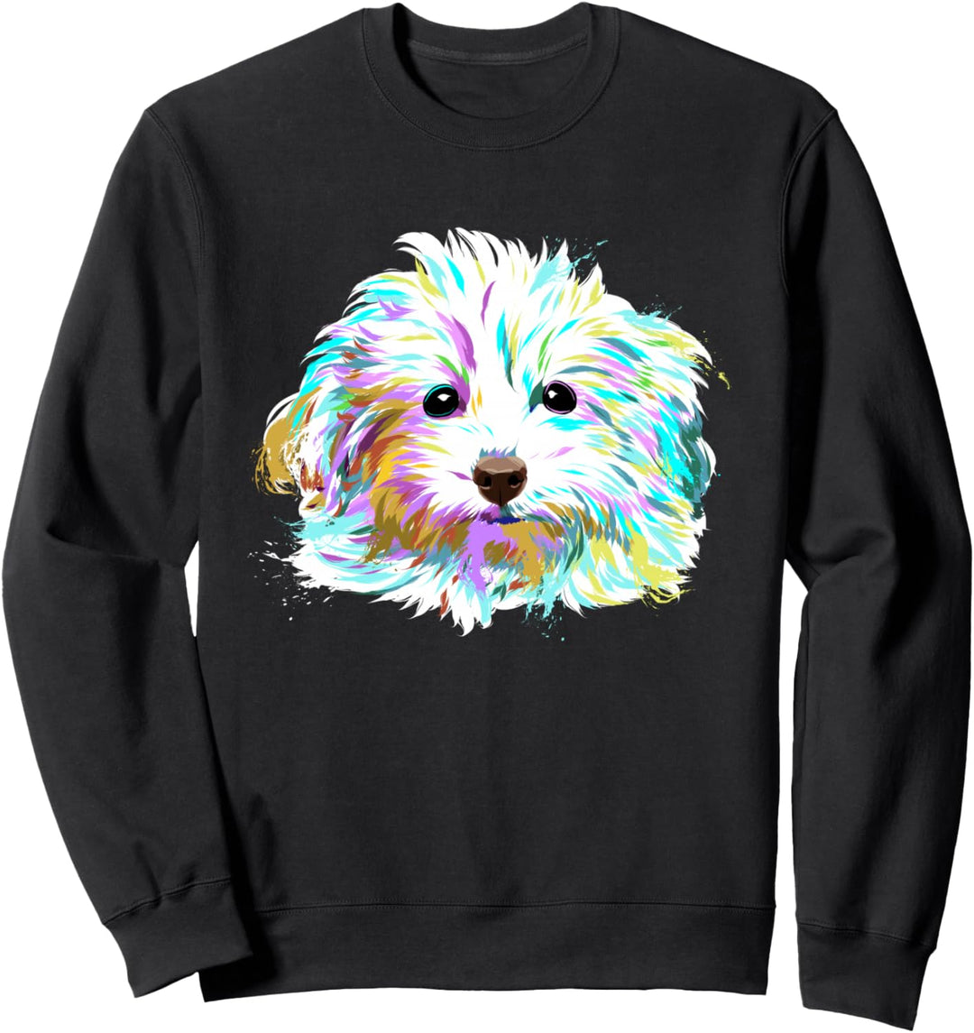 Splash Hund Maltipoo Sweatshirt