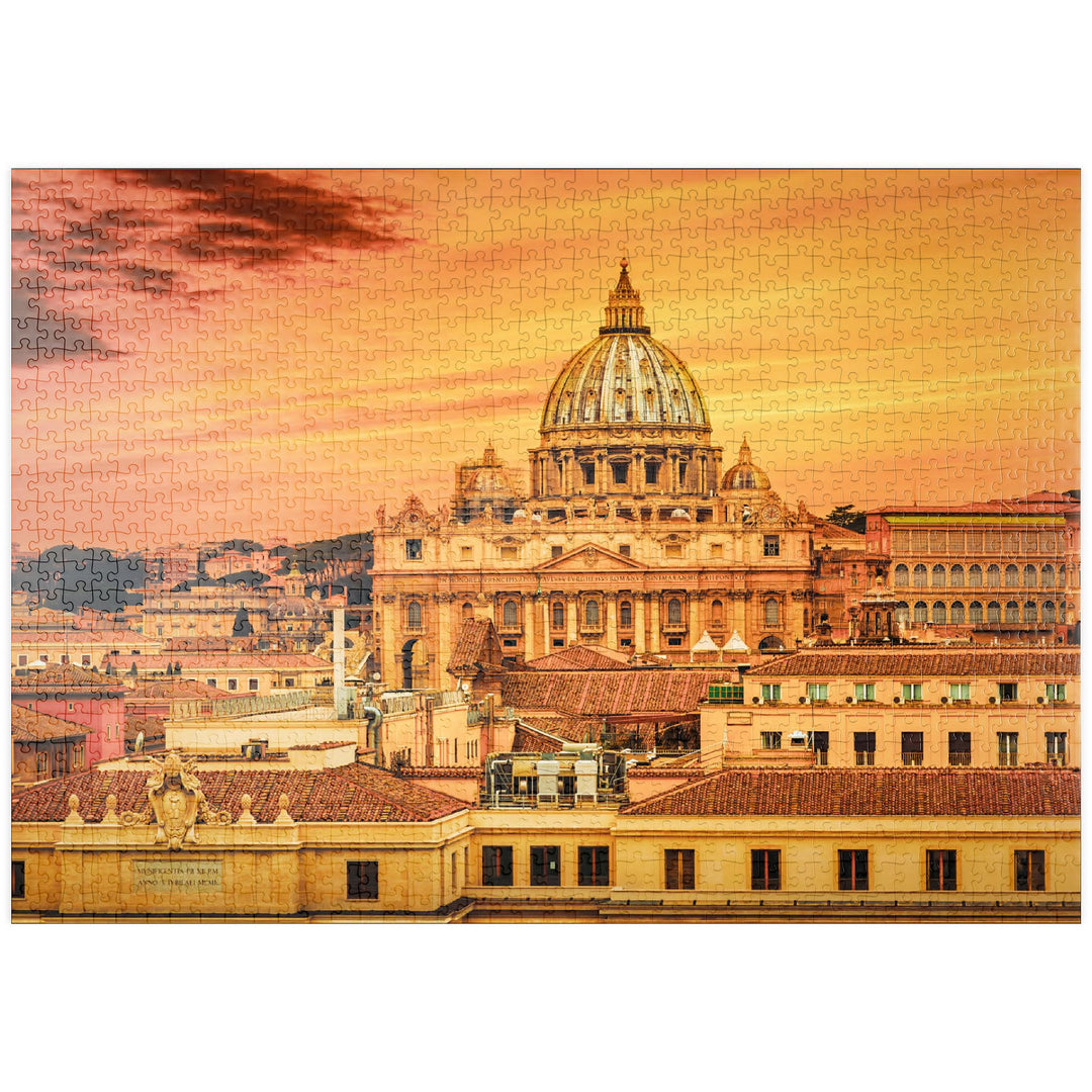 Vatikan Stadt, Rom - Premium 1000 Teile Puzzle - MyPuzzle Sonderkollektion von Puzzle Galaxy, 1000 T